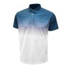 Ombre Print Polo  Tee