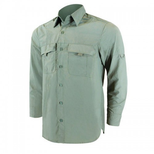 Crew Long Sleeve Uniform - Custom Industrial Uniform by Amphasis Design