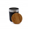 300ML VACUUM COFFEE TUMBLER WITH BAMBOO LID