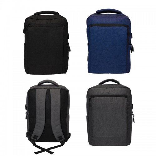 3 Compartments Laptop Backpack