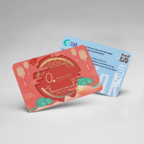 CHINESE NEW YEAR 2019 EZ LINK CARD - Custom EZlink Card as Corporate Gift