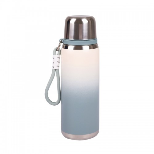 Gradient Colour Stainless Steel Thermos Flask