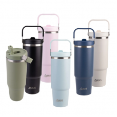 Oasis Stainless Steel Insulated Voyager Carry Tumbler With Sipper Straw 900ML