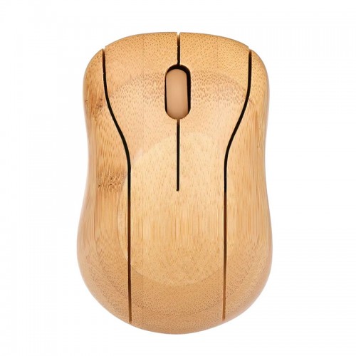 2.4G Wireless Optical Bamboo Mouse