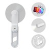 Multifunction Foldable Mini Fan with Torch - Phone Stand and Mirror