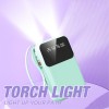 10000mAh 4 x Detachable Cable + 1 x USB Port 2.1A Fast Charge - 2 x LED Torch Light Vibrant & Compact Size Powerbank