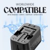 2 USB Port + 2 Type-C Port - 3.4A Travel Adaptor