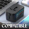 2 USB Port + 2 Type-C Port - 3.4A Travel Adaptor