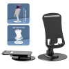 Foldable - Adjustable Height & Multi Angle View 360° Rotatable Mobile & Tablet Stand