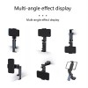 Foldable Multi Angle Phone Holder Clip With Stand