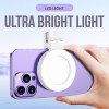 Selfie Rear Mirror Clip with Led Light With Selfie Controller