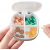 Portable Mini Pill Box with 4 Compartment