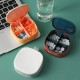 Portable Mini Pill Box with 4 Compartment