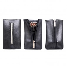 West Side Leather Key Pouch (Black)