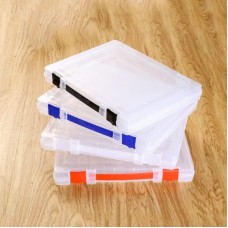 PVC Box File with Colored Clips