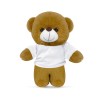 28cm Standing Teddy Bear with Round Neck Shirt